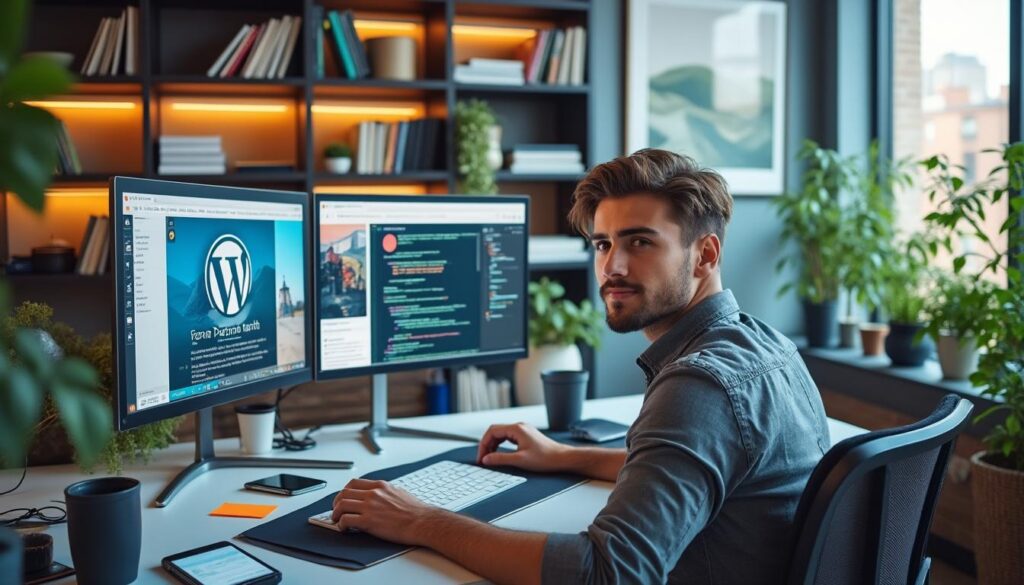 confiez la création de votre site à un développeur wordpress freelance pour obtenir un site unique, professionnel et parfaitement adapté à vos besoins. bénéficiez d’une solution sur-mesure, performante et évolutive.