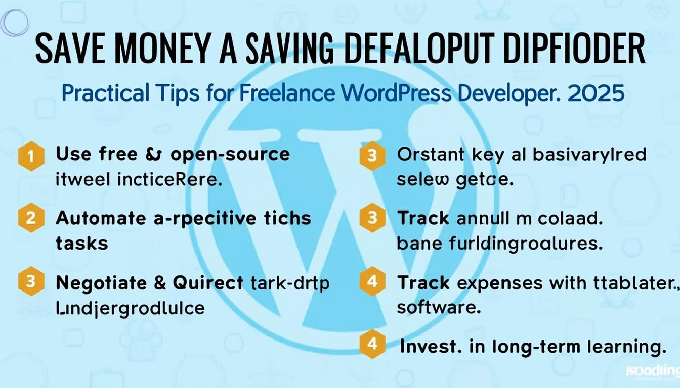 découvrez les tarifs d’un freelance wordpress et nos astuces pour économiser sur la création ou la refonte de votre site web. conseils pratiques et comparatif pour maîtriser votre budget !